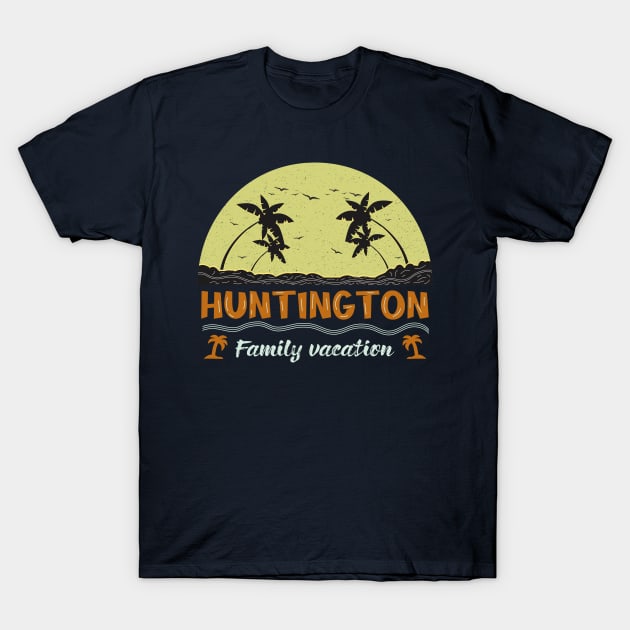 Huntington family vacation T-Shirt by artdise